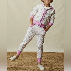 NWT Matilda Jane Enchanted Garden Love Heart-Print Jacket/ Pants girls Size 16